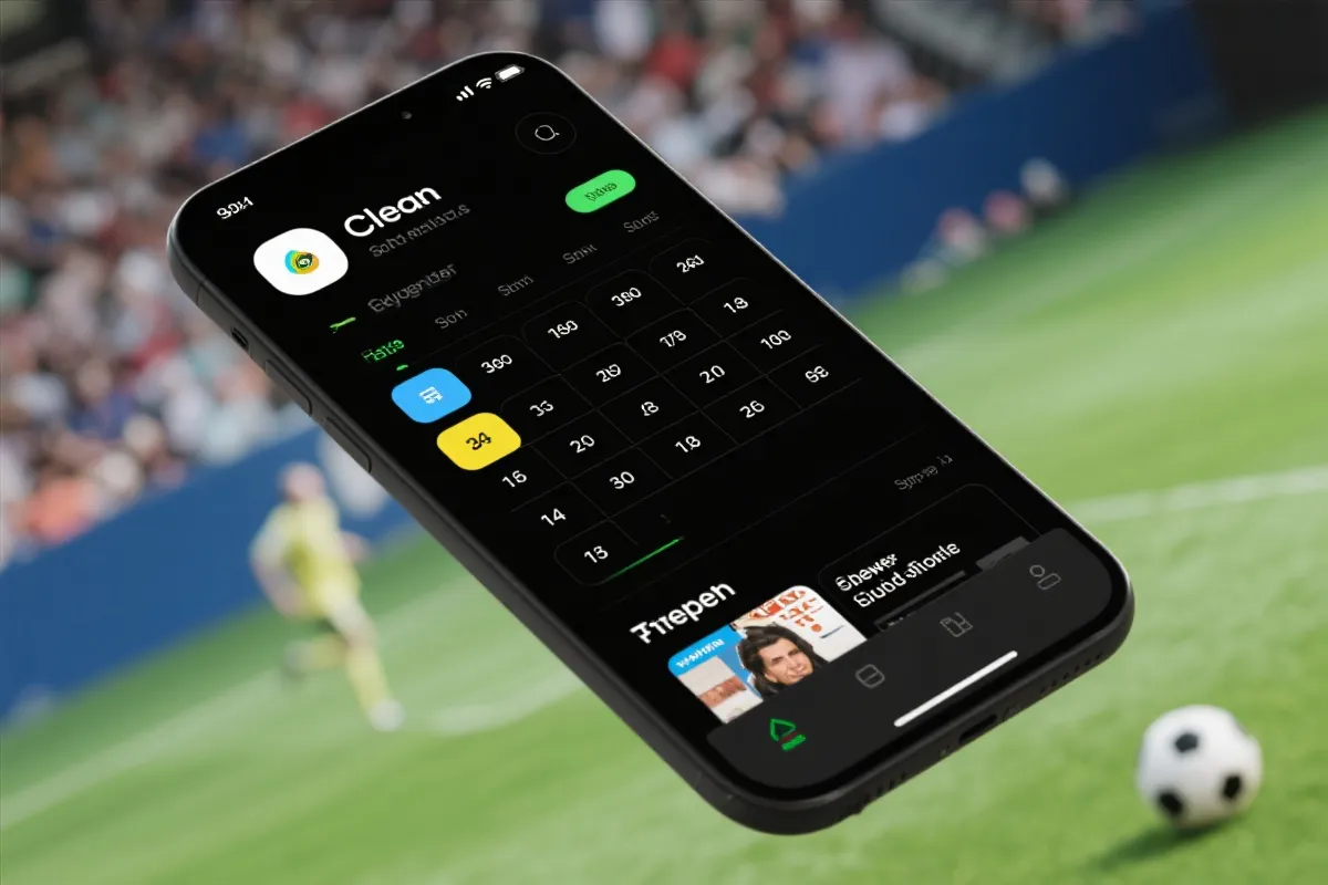 世界杯APP界面展示